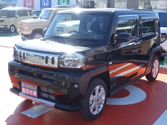 タフト(ダイハツ)Ｇ クロムベンチャー 純正バイザー スカッフプレート付届出済未使用車 1