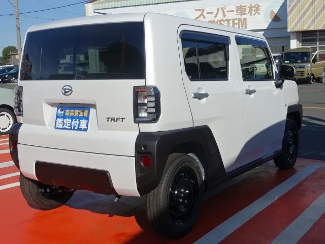 タフト(ダイハツ)Ｘ 純正バイザー スカッフプレート付届出済未使用車 11