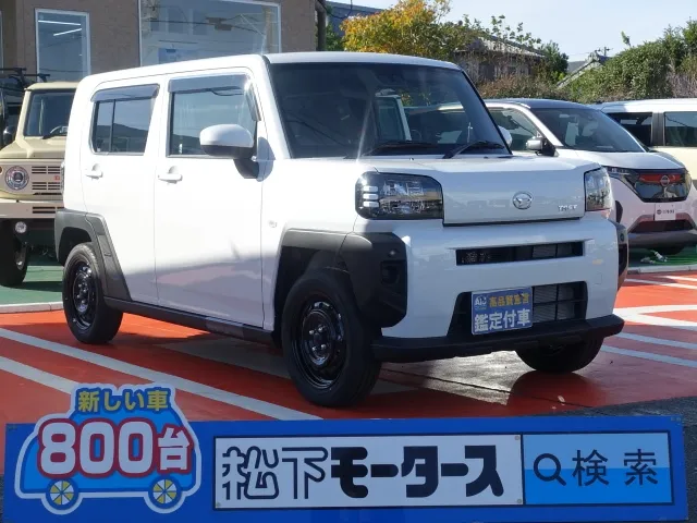 タフト(ダイハツ)Ｘ 純正バイザー スカッフプレート付届出済未使用車 0