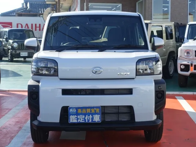 タフト(ダイハツ)Ｘ 純正バイザー スカッフプレート付届出済未使用車 24