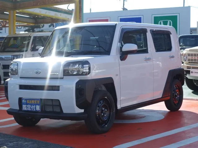 タフト(ダイハツ)Ｘ 純正バイザー スカッフプレート付届出済未使用車 1