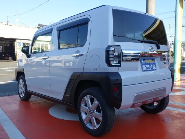 タフト(ダイハツ)Ｇターボ クロムベンチャー  純正バイザー スカッフプレート付届出済未使用車 2