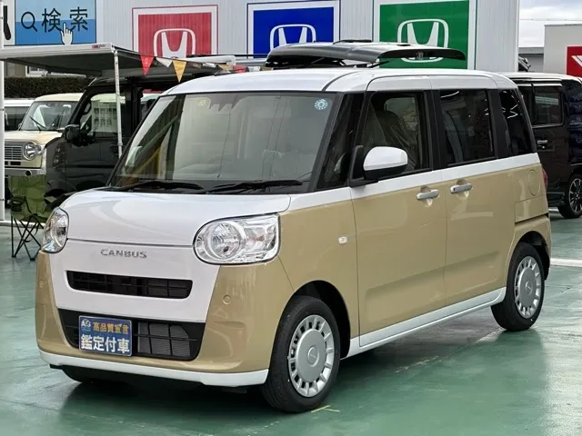 キャンバス(ダイハツ)ストライプスX UGP 純正ナビ付届出済未使用車 1