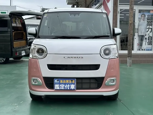 ムーヴキャンバス ストライプスG 純正ナビ付 ダイハツ 届出済未