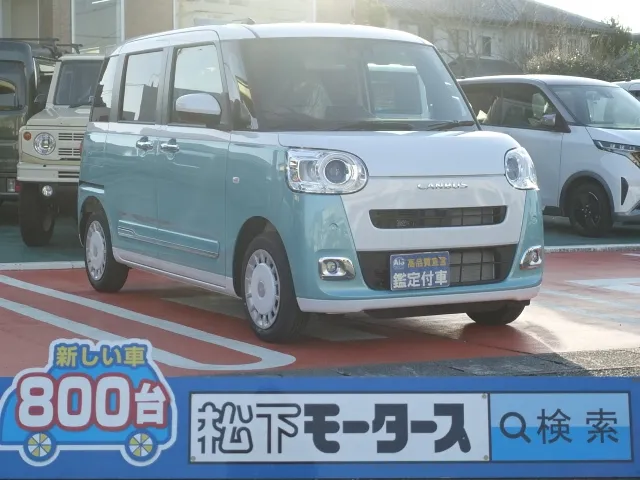 キャンバス(ダイハツ)ストライプスG 純正ナビ付届出済未使用車 0