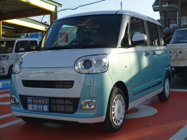 キャンバス(ダイハツ)ストライプスG 純正ナビ付届出済未使用車 1