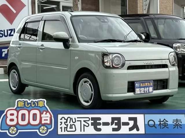 ミラトコット(ダイハツ)G-SAⅢ 純正ドアバイザー付届出済未使用車 0