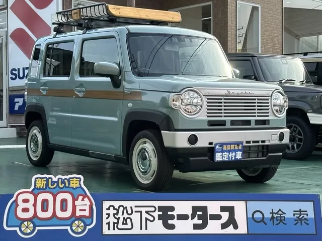 ハスラー(スズキ)ハイブリッドG ACCレス ダムド クラシコ エクステリア+ホイールセット届出済未使用車 0