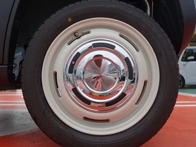 ハスラー(スズキ)ハイブリッドG ACCレス ダムド クラシコ エクステリア+ホイールセット届出済未使用車 8