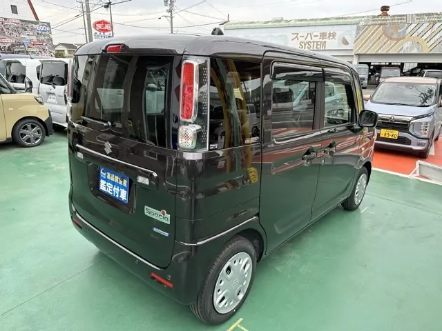 スペーシア(スズキ)ハイブリッドX　ベージュ内装届出済未使用車 10