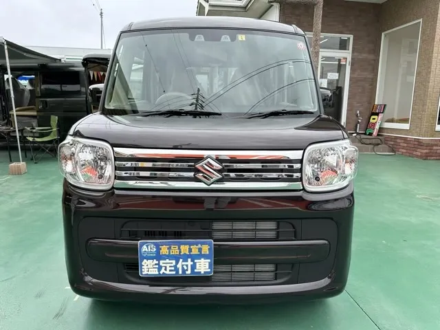 スペーシア(スズキ)ハイブリッドX　ベージュ内装届出済未使用車 19