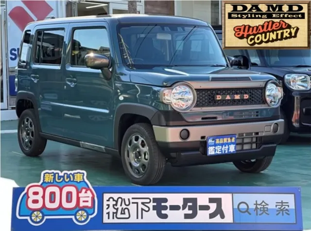 ハスラー(ダムド)G カントリー フェイスチェンジキット届出済未使用車 0