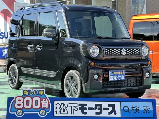 スペーシアギア ハイブリッドXZ スズキ 届出済未使用車は静岡
