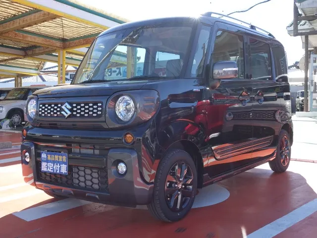 スペーシアギア ハイブリッドXZ スズキ 届出済未使用車は静岡