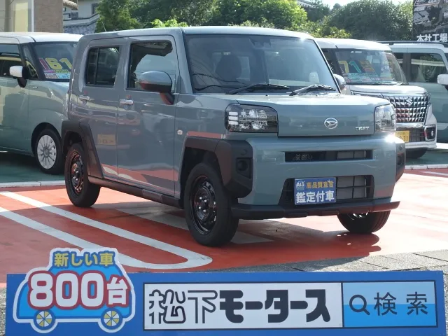 タフト(ダイハツ)X　純正ナビ付届出済未使用車 0