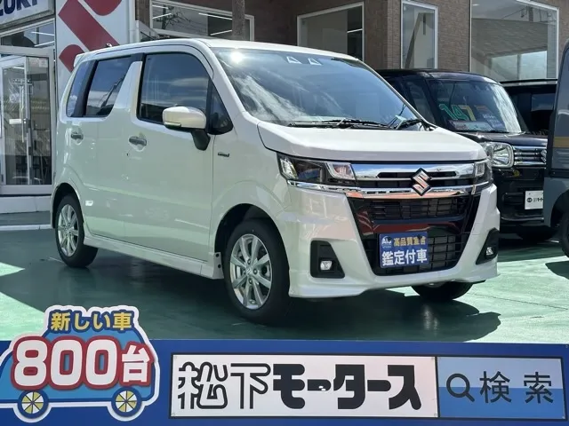 ワゴンRカスタムZ ハイブリッド ZX スズキ 届出済未使用車は静岡県