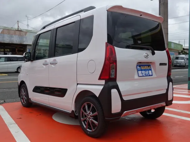 タント(ダイハツ)ファンクロス 純正ナビ パノラマUGP届出済未使用車 2