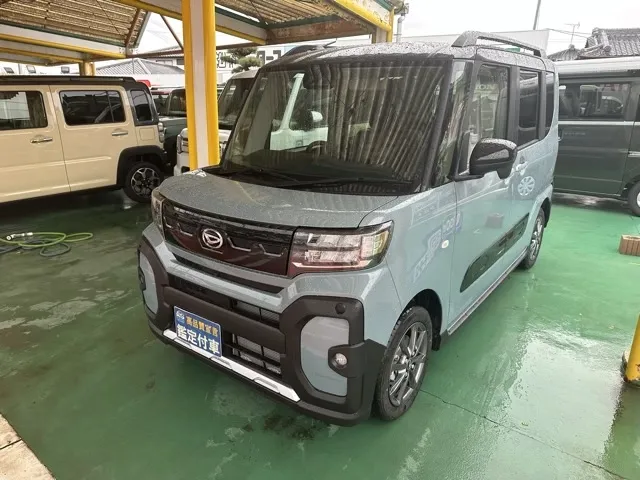 タント(ダイハツ)ファンクロス 9インチDオーディオ パーキングアシスト届出済未使用車 1