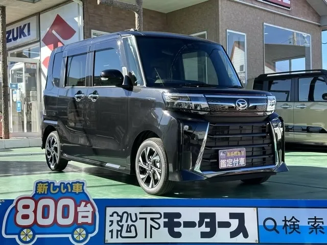 タント(ダイハツ)X  パノラマUGP  バイザー付き届出済未使用車 0