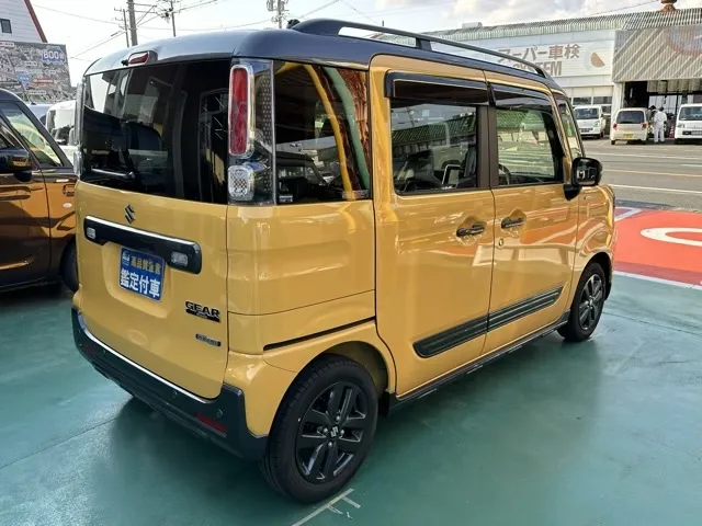 スペーシア(スズキ)ハイブリッドＸＺ 純正ドアバイザー付届出済未使用車 10