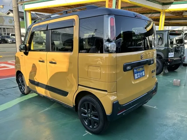スペーシア(スズキ)ハイブリッドＸＺ 純正ドアバイザー付届出済未使用車 2