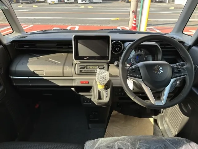 スペーシアギア ハイブリッドXZターボ 純正ドアバイザー付 スズキ 届出