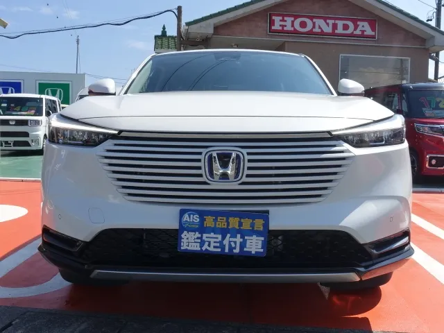ヴェゼル(ホンダ)ｅ：ＨＥＶ Ｚ BSI 後退出庫サポートレス未使用車展示無 20