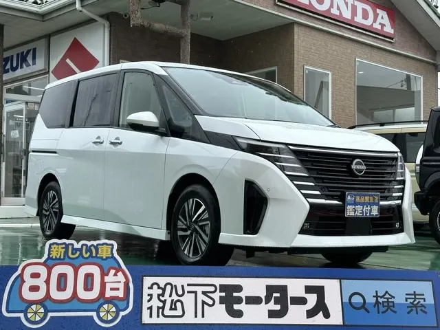 セレナ(ニッサン)ハイウェイスターV アラウンドビューモニター登録済未使用車 0