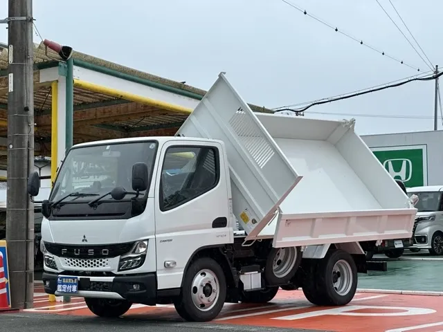 キャンター(三菱)三転ダンプ ３ｔ登録済未使用車 2