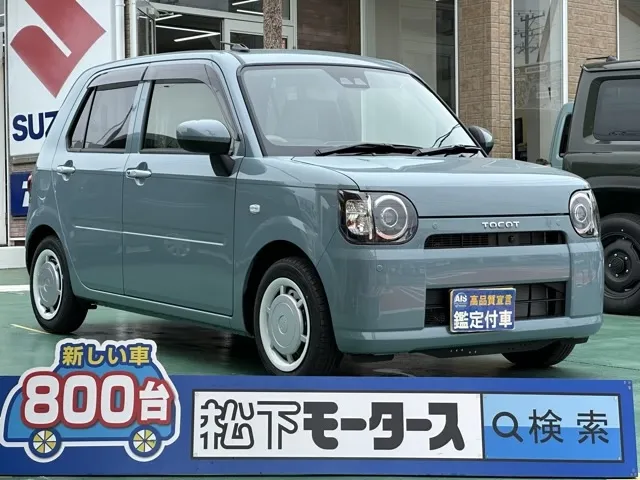 ミラトコット(ダイハツ)G-SAⅢ 純正ドアバイザー付届出済未使用車 0