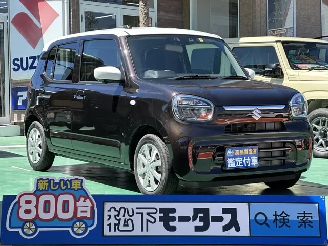 アルト(スズキ)ハイブリッドX 全方位モニター付きDオーディオディーラ-試乗車 0