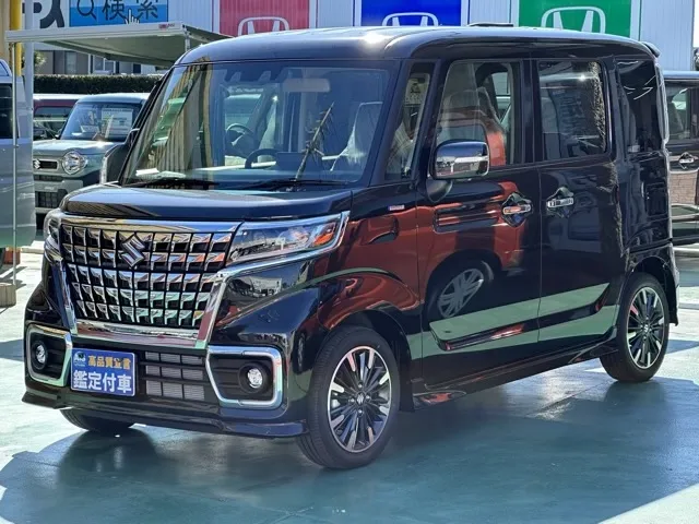 スペーシア(スズキ)ハイブリッドＸＳ 全方位ナビ届出済未使用車 1