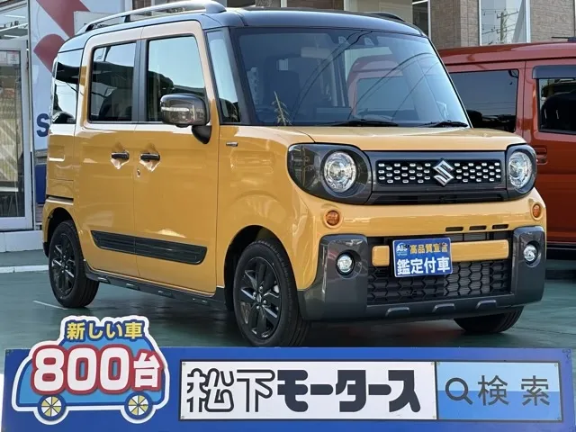 スペーシア(スズキ)ハイブリッドＸＺ 全方位ナビ届出済未使用車 0