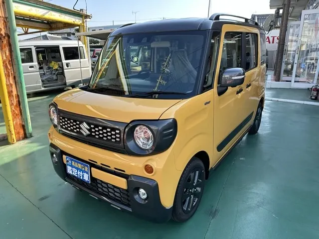 スペーシア(スズキ)ハイブリッドＸＺ 全方位ナビ届出済未使用車 1