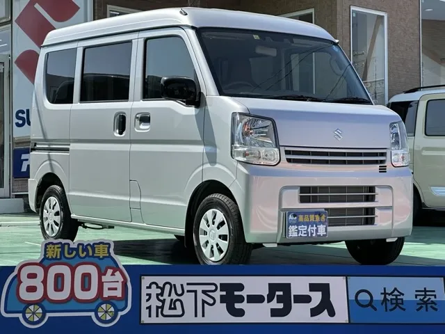 エブリイ(スズキ)PA セーフティサポート ４WD ５AGS Bカメラ付Dオーディオディーラ-試乗車 0