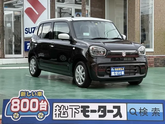 アルト(スズキ)ハイブリッドX 全方位カメラディーラ-試乗車 0