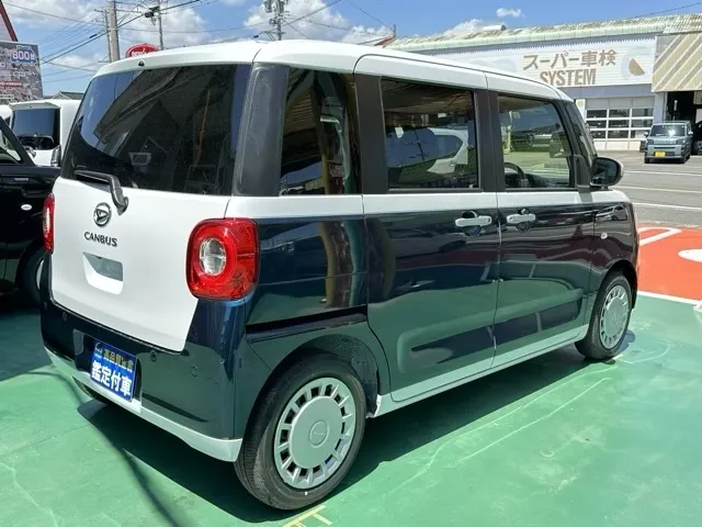 キャンバス(ダイハツ)ストライプスX UGP 純正ナビ付届出済未使用車 14