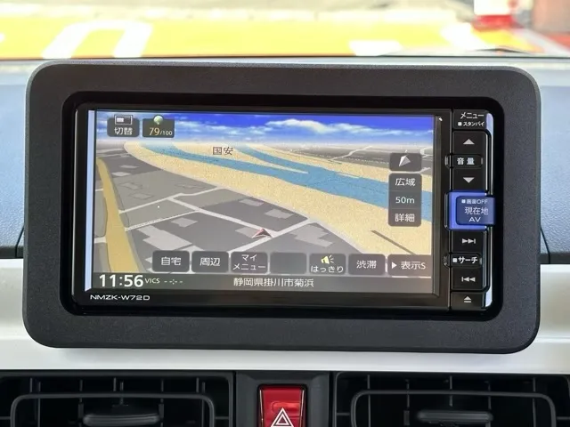 キャンバス(ダイハツ)ストライプスX UGP 純正ナビ付届出済未使用車 22