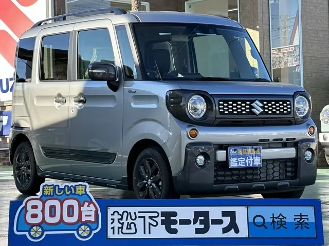 スペーシアギア ハイブリッドXZ スズキ 届出済未使用車は静岡