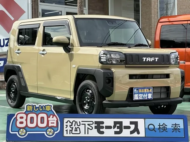 タフト(ダイハツ)X ラギッドパック 純正バイザー届出済未使用車 0