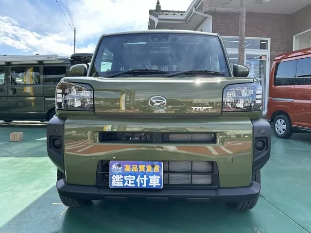 タフト(ダイハツ)X　純正ドアバイザー届出済未使用車 24