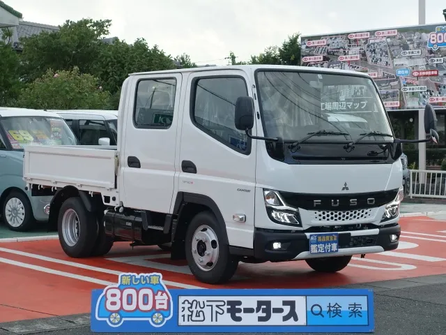 キャンター(三菱)Wキャブ　２ｔ　ATレンタ登録済未使用車 0