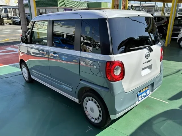 ムーヴキャンバス ストライプスG 9インチDオーディオ ダイハツ 届出済