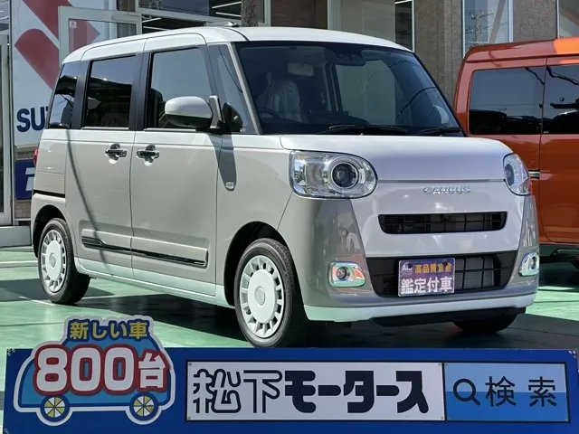 キャンバス(ダイハツ)ストライプスG ９インチDオーディオ届出済未使用車 0