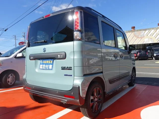 スペーシアギア ハイブリッドXZターボ スズキ 届出済未使用車
