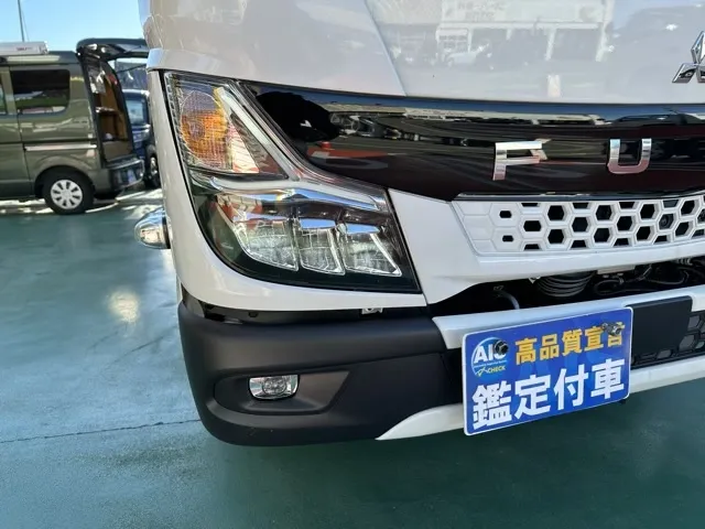 キャンター(三菱)全低床キョウカダンプ ３ｔレンタ登録済未使用車 22