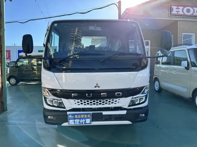 キャンター(三菱)全低床キョウカダンプ ３ｔレンタ登録済未使用車 24