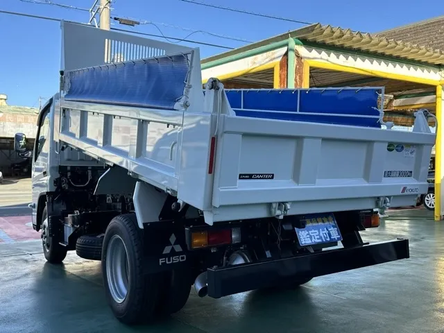キャンター(三菱)全低床キョウカダンプ ３ｔ コボレーン 中間ピン登録済未使用車 2