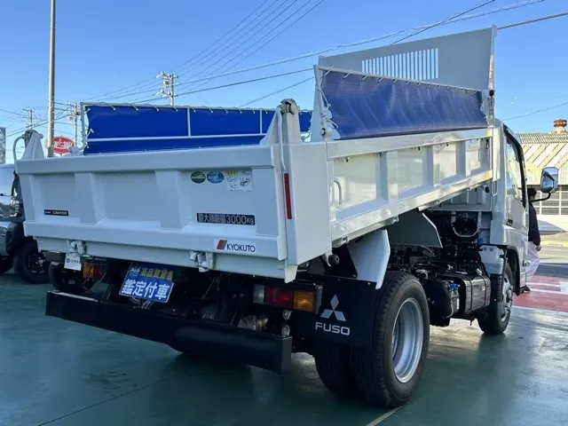 キャンター(三菱)全低床キョウカダンプ ３ｔ コボレーン 中間ピン登録済未使用車 3