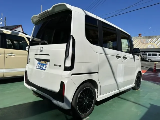 美車☆外装磨き済☆N-BOXカスタムGターボパッケージ☆両側電動スライド